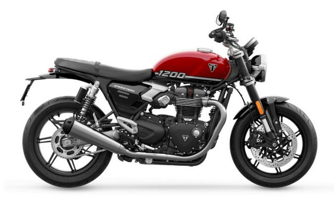 2026 Triumph Speed Twin 1200 Carnival Red/Sapphire Black