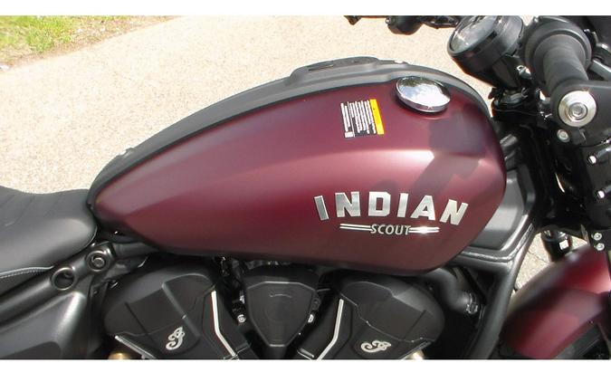 2026 SCOUT BOBBER, MAROON METALLIC SMOKE, 49ST Base - Indian Motorcycle