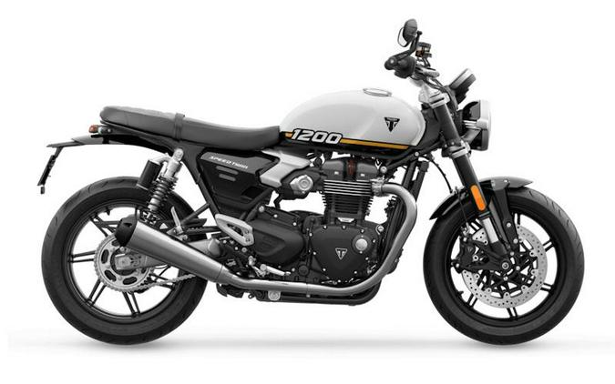2026 Triumph Speed Twin 1200 Crystal White/Sapphire Black