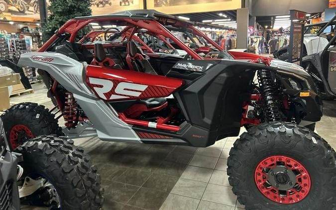 2024 Can-Am® Maverick X3 X rs Turbo RR with Smart-Shox Fiery Red & Hyper Silver