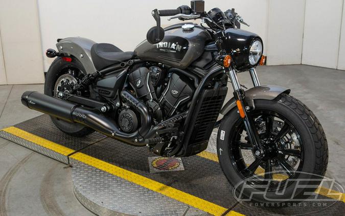2026 Indian Scout Bobber Limited +Tech Heavy Metal Smoke