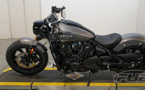 2026 Indian Scout Bobber Limited +Tech Heavy Metal Smoke