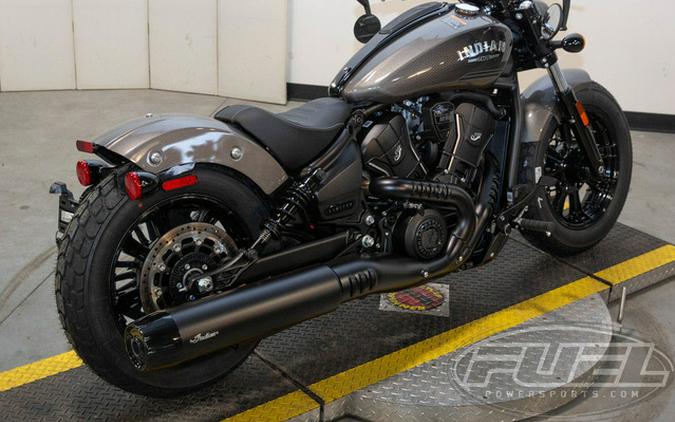 2026 Indian Scout Bobber Limited +Tech Heavy Metal Smoke