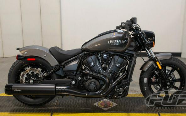 2026 Indian Scout Bobber Limited +Tech Heavy Metal Smoke