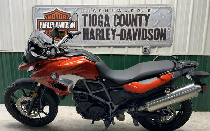 2016 BMW F 700 GS Sakhir Orange Metallic