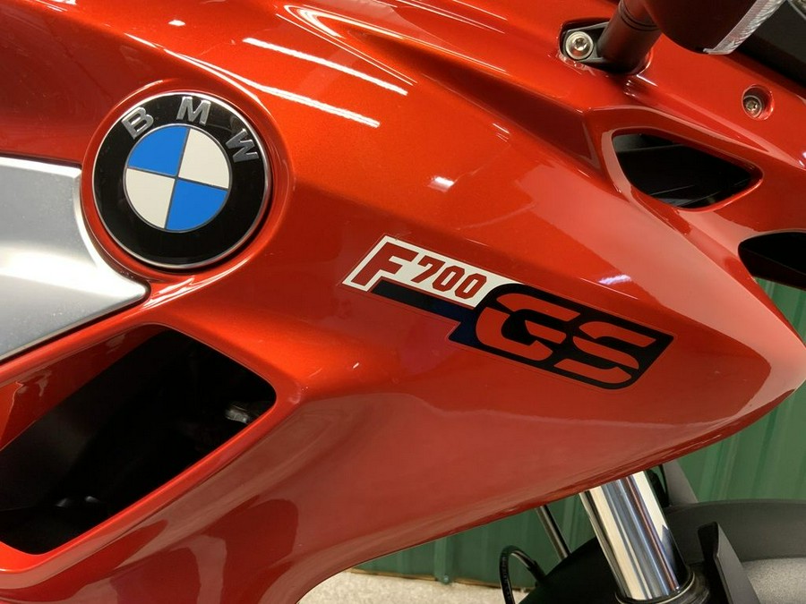 2016 BMW F 700 GS Sakhir Orange Metallic