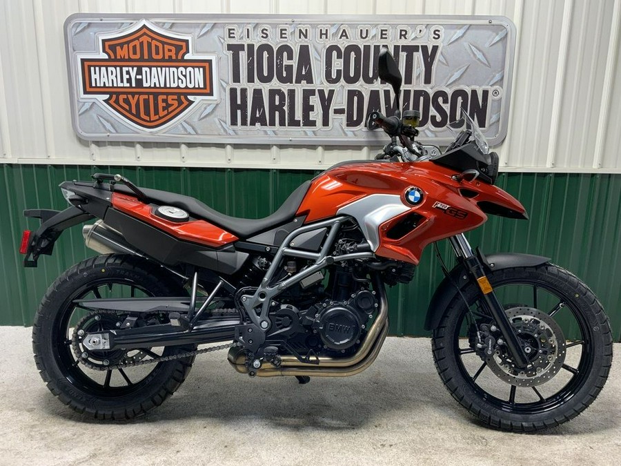 2016 BMW F 700 GS Sakhir Orange Metallic