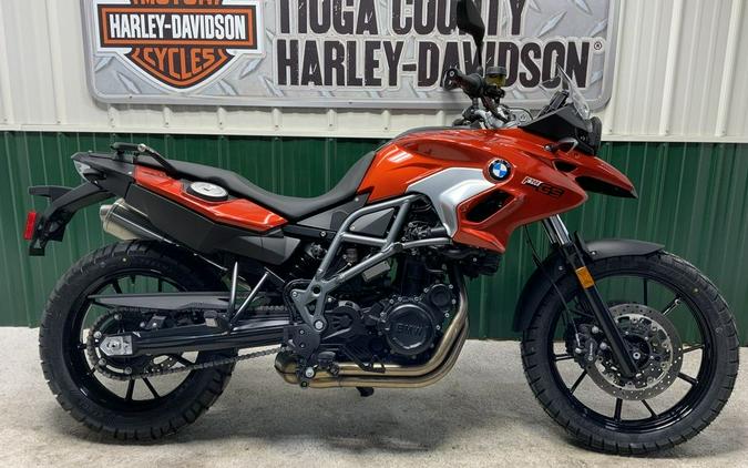 2016 BMW F 700 GS Sakhir Orange Metallic