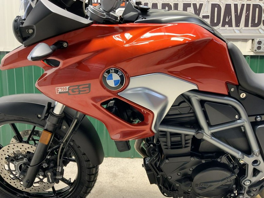 2016 BMW F 700 GS Sakhir Orange Metallic