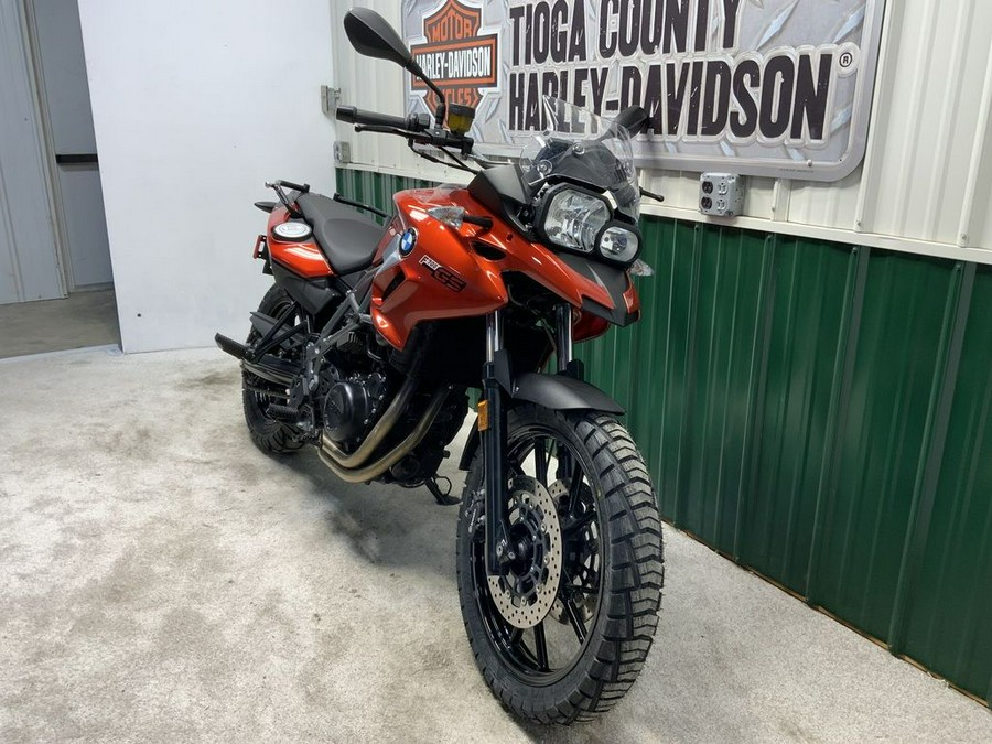 2016 BMW F 700 GS Sakhir Orange Metallic