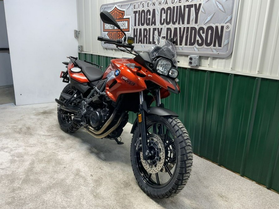 2016 BMW F 700 GS Sakhir Orange Metallic