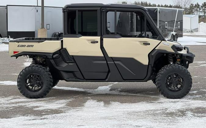 2026 Can-Am® Defender MAX Limited HD11 Desert Tan & Carbon Black