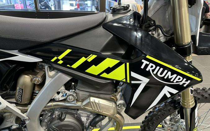 2024 Triumph TF 250-X Racing/Yellow/Black/White