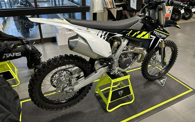 2024 Triumph TF 250-X Racing/Yellow/Black/White