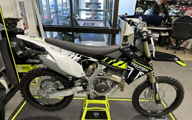 2024 Triumph TF 250-X Racing/Yellow/Black/White