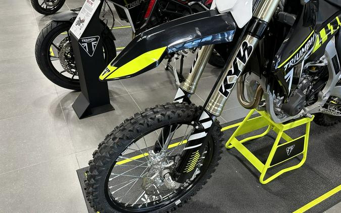 2024 Triumph TF 250-X Racing/Yellow/Black/White