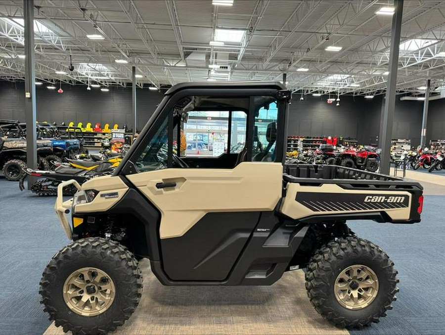 2024 Can-Am® Defender Limited HD10 Desert Tan & Timeless Black