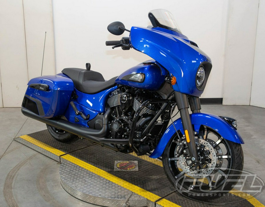 2026 Indian Chieftain Dark Horse Deep Blue Metallic