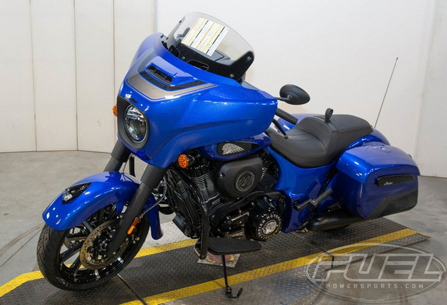 2026 Indian Chieftain Dark Horse Deep Blue Metallic