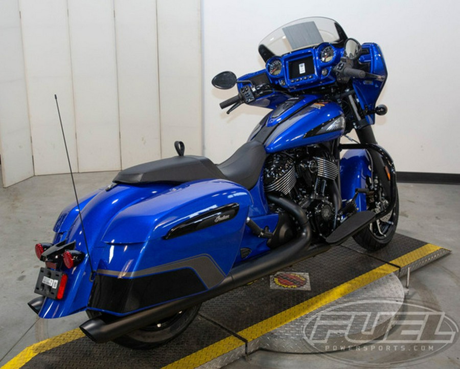 2026 Indian Chieftain Dark Horse Deep Blue Metallic