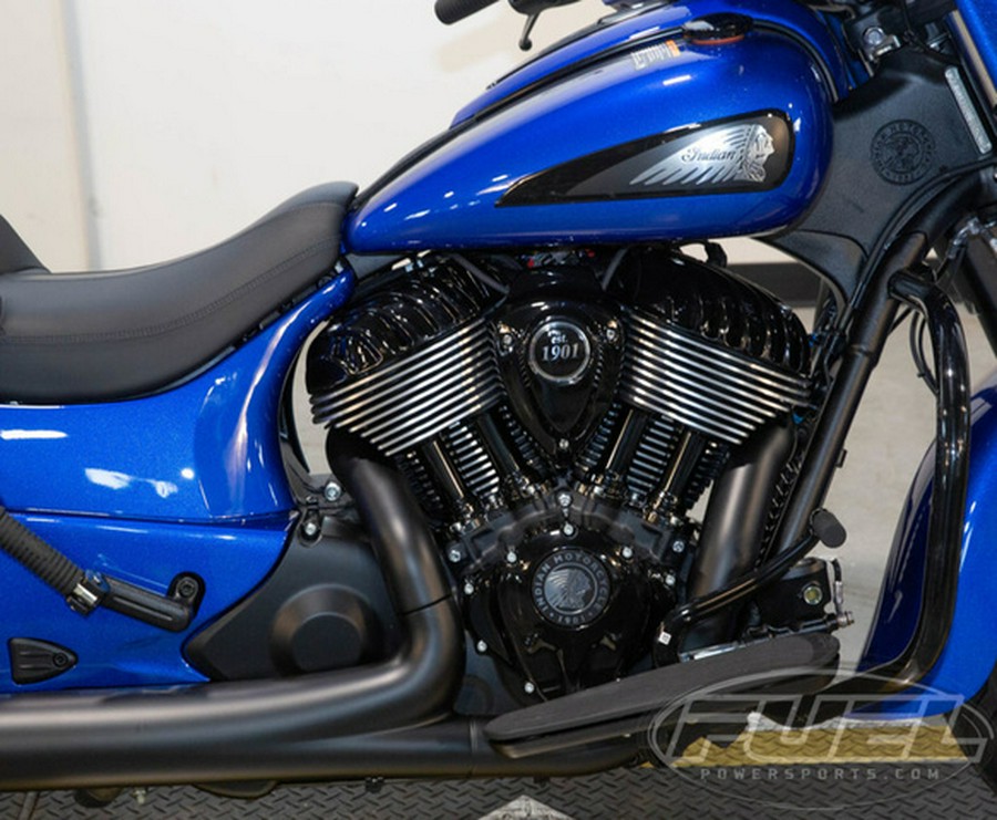 2026 Indian Chieftain Dark Horse Deep Blue Metallic