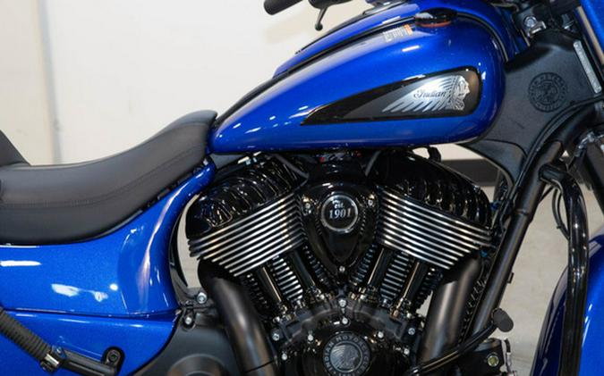 2026 Indian Chieftain Dark Horse Deep Blue Metallic