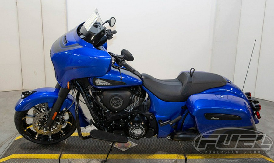 2026 Indian Chieftain Dark Horse Deep Blue Metallic