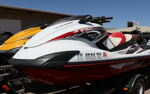 2016 YAMAHA FZR SVHO WHITE AND RED