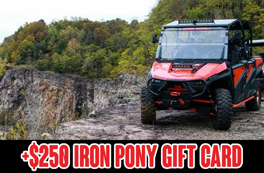 2022 Intimidator GC1K Crew Stage 2 - $250 Iron Pony Gift Card Promo!