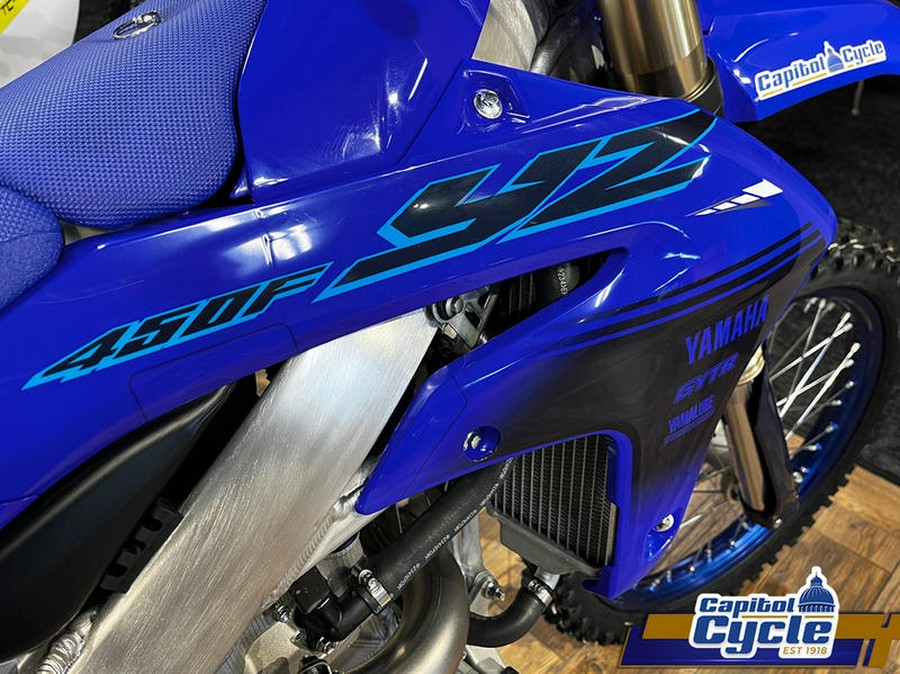 2024 Yamaha YZ450F Team Yamaha Blue