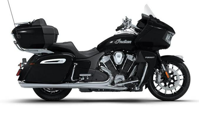 2026 Indian Motorcycle® Pursuit® Limited 112 w/PowerBand Audio Black Metallic