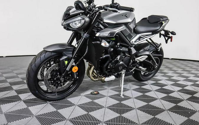 2024 Triumph Street Triple 765 R Silver Ice