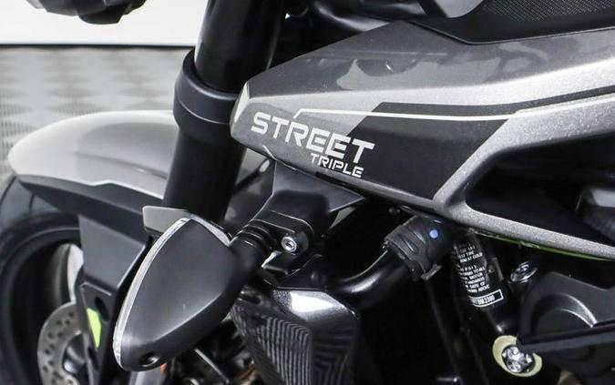 2024 Triumph Street Triple 765 R Silver Ice