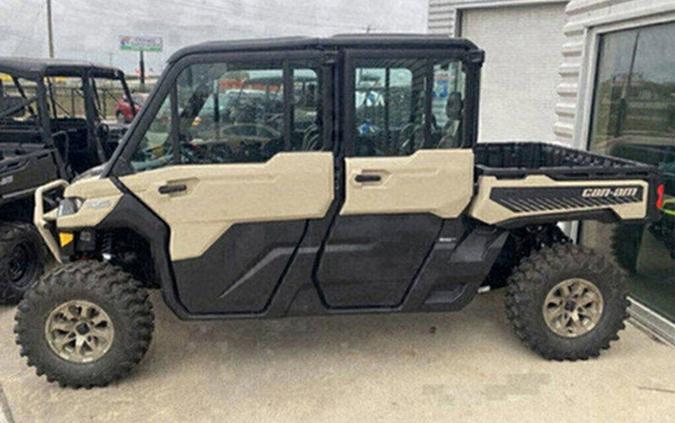 2024 Can-Am® Defender MAX Limited HD10 Desert Tan & Timeless Black