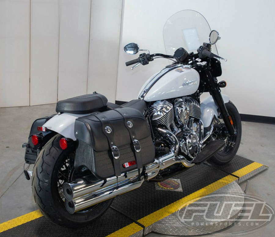 2024 Indian Super Chief Limited ABS Ghost White Metallic