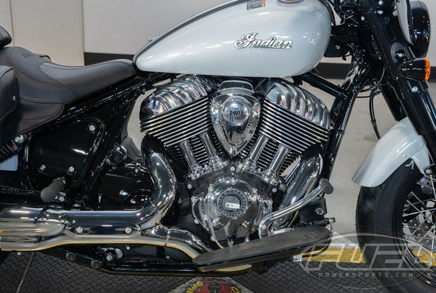 2024 Indian Super Chief Limited ABS Ghost White Metallic