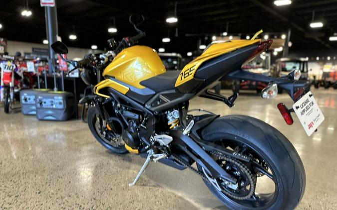 2024 Triumph Street Triple 765 RS Cosmic Yellow