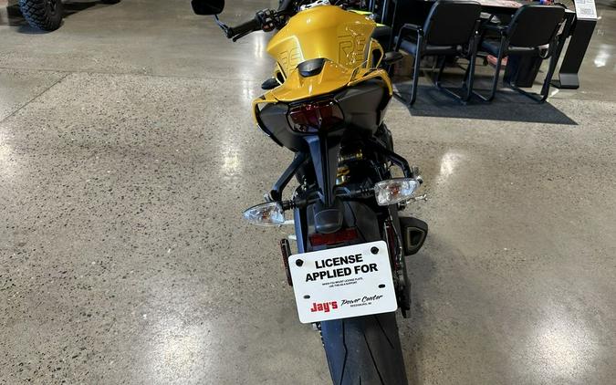 2024 Triumph Street Triple 765 RS Cosmic Yellow