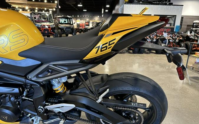 2024 Triumph Street Triple 765 RS Cosmic Yellow