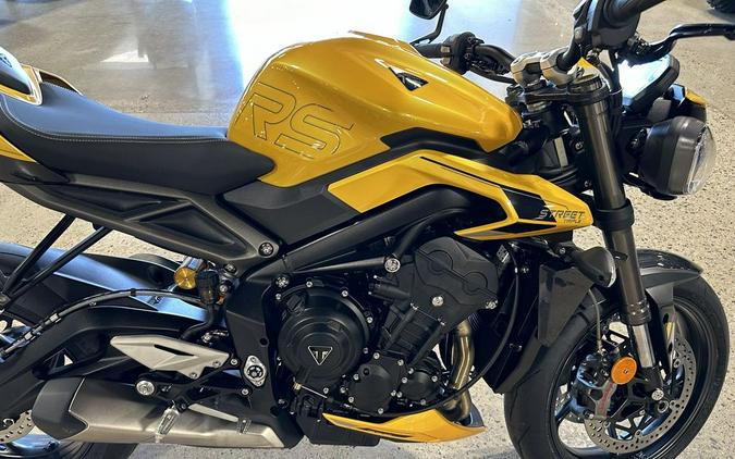 2024 Triumph Street Triple 765 RS Cosmic Yellow