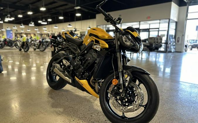 2024 Triumph Street Triple 765 RS Cosmic Yellow