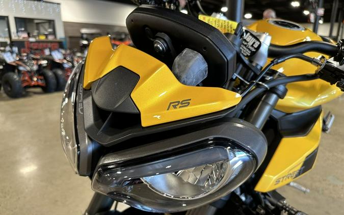 2024 Triumph Street Triple 765 RS Cosmic Yellow