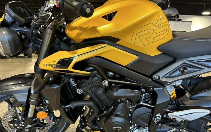 2024 Triumph Street Triple 765 RS Cosmic Yellow