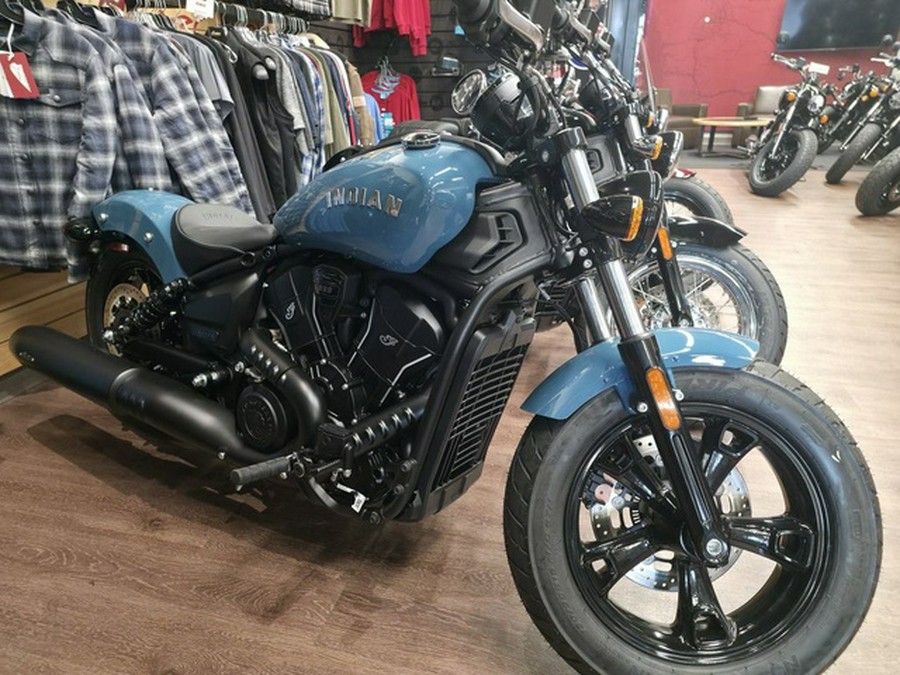 2026 Indian Scout Sixty Bobber Limited Storm Blue