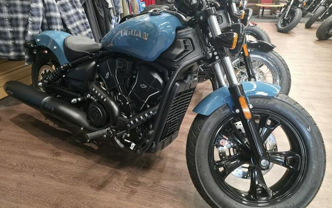 2026 Indian Scout Sixty Bobber Limited Storm Blue