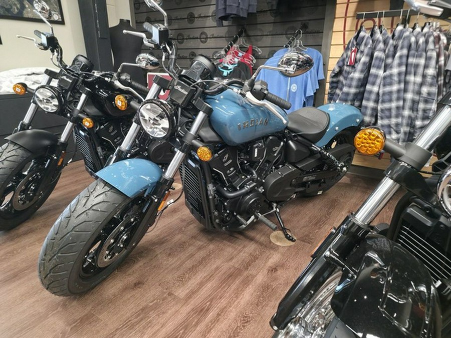 2026 Indian Scout Sixty Bobber Limited Storm Blue