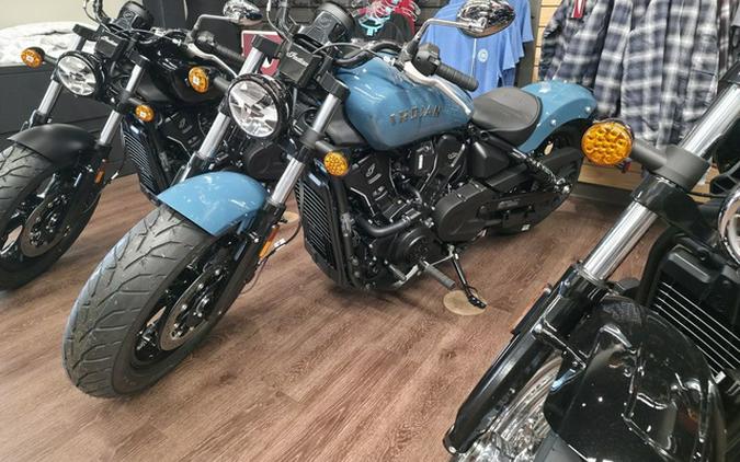 2026 Indian Scout Sixty Bobber Limited Storm Blue