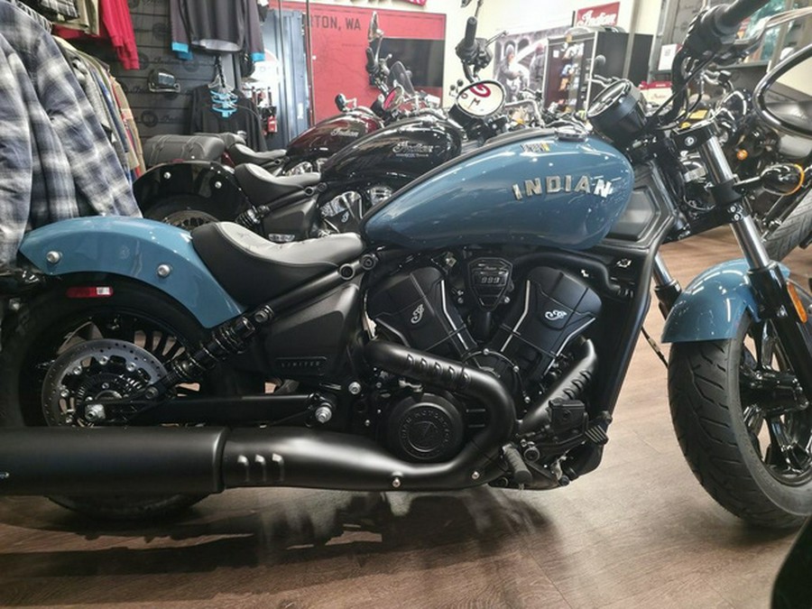 2026 Indian Scout Sixty Bobber Limited Storm Blue