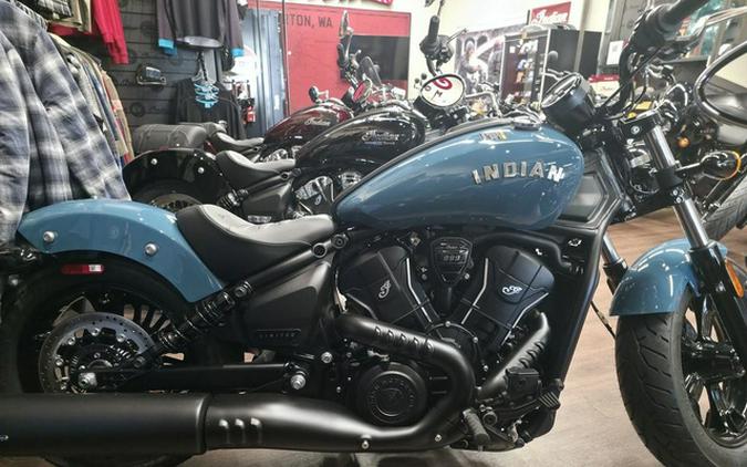 2026 Indian Scout Sixty Bobber Limited Storm Blue