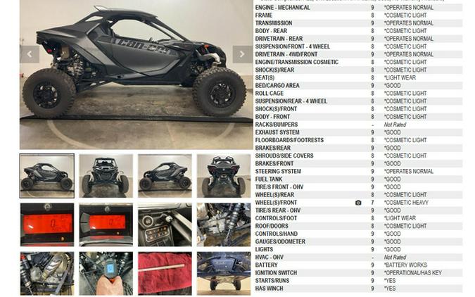 2024 Can-Am Maverick R X rs With SMART-SHOX